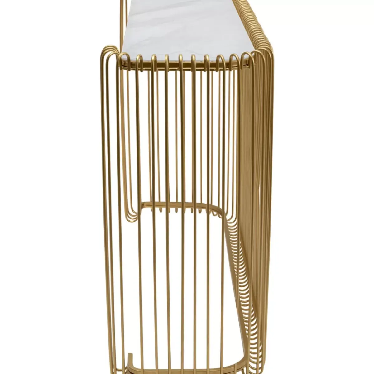 Online Konsole Wire Glas Marble Gold 142X89Cm Kommoden & Sideboards