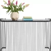 Discount Konsole Wire Glas Schwarz 142X89Cm Kommoden & Sideboards