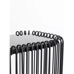 Discount Konsole Wire Glas Schwarz 142X89Cm Kommoden & Sideboards