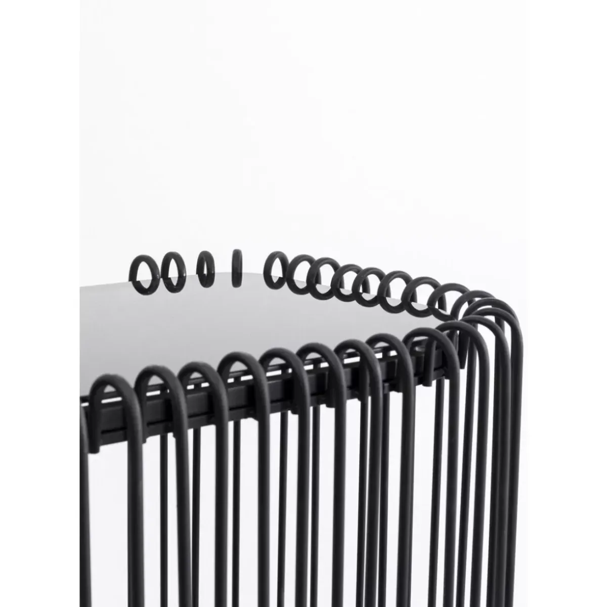 Discount Konsole Wire Glas Schwarz 142X89Cm Kommoden & Sideboards