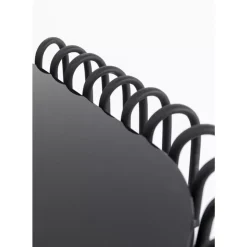 Discount Konsole Wire Glas Schwarz 142X89Cm Kommoden & Sideboards