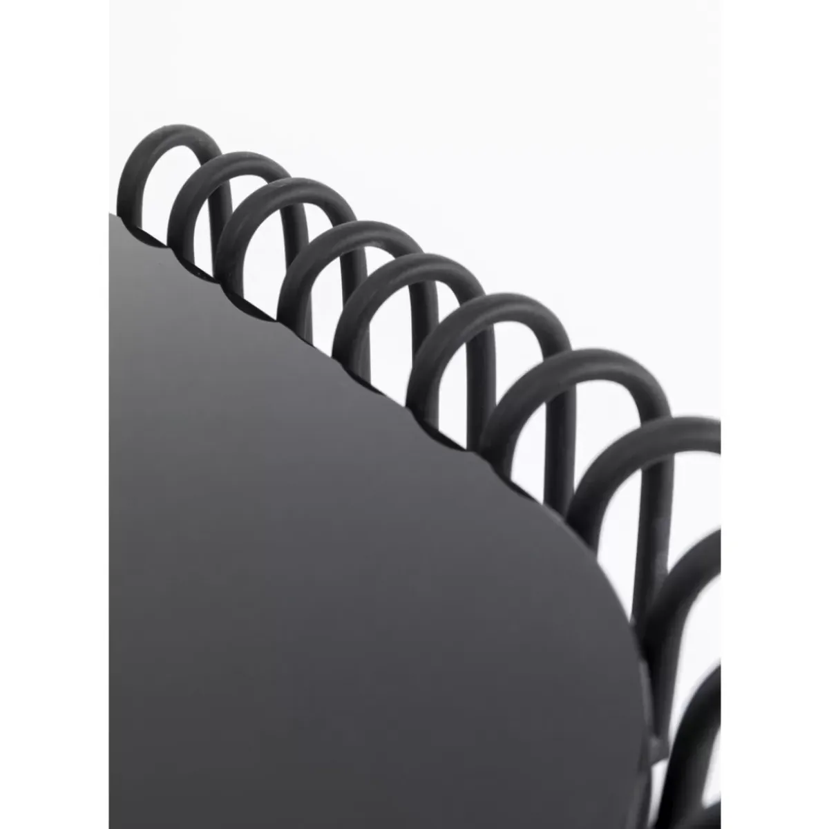 Discount Konsole Wire Glas Schwarz 142X89Cm Kommoden & Sideboards