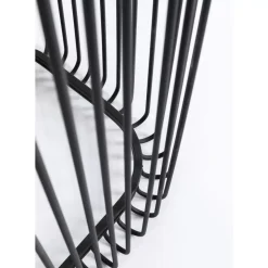 Discount Konsole Wire Glas Schwarz 142X89Cm Kommoden & Sideboards