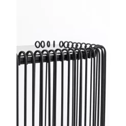 Discount Konsole Wire Glas Schwarz 142X89Cm Kommoden & Sideboards