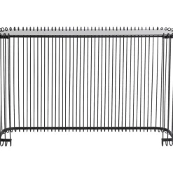 Discount Konsole Wire Glas Schwarz 142X89Cm Kommoden & Sideboards