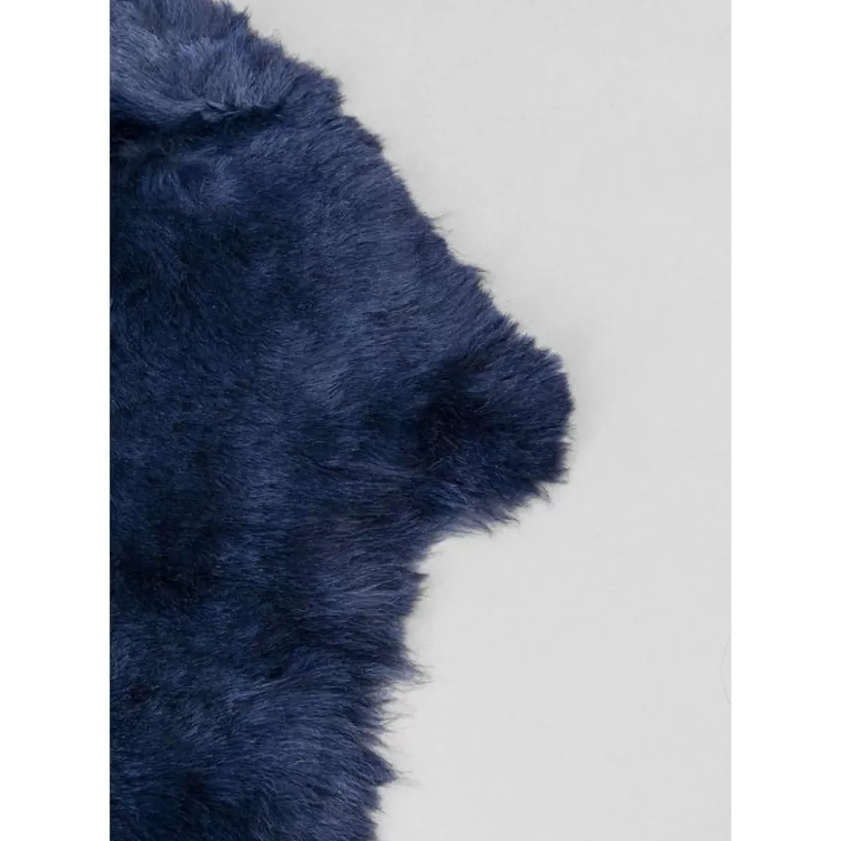 New Lammfell Heidi Blau 85X60Cm Teppiche