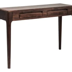 Outlet Laptop Schreibtisch Brooklyn Walnut 110X40Cm Tische