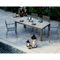 Discount Laterne Giardino Schwarz Gold (4/Set) Kerzenständer & Laternen