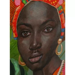 New Leinwandbild African Beauty 70X100Cm Bilder
