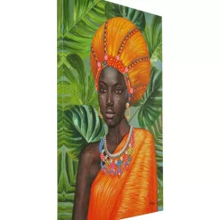 New Leinwandbild African Beauty 70X100Cm Bilder