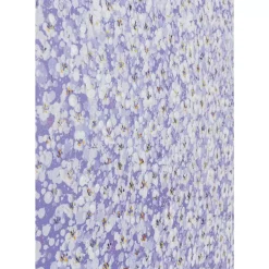 New Leinwandbild Flower Boat Lila Weis 120X160Cm Bilder