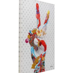 Hot Leinwandbild Peace Sign 90X120 Bilder