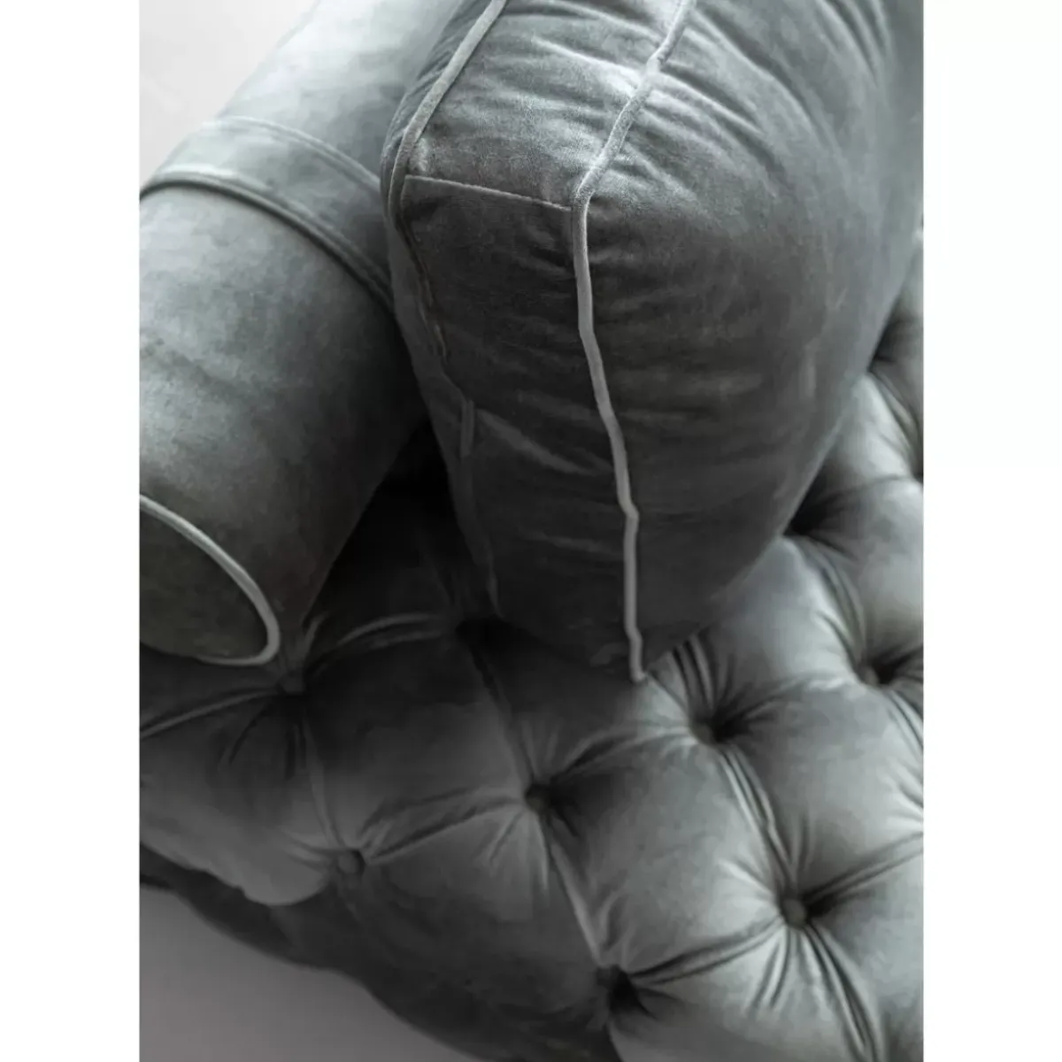 New Liege Bottone Velvet Grau Sofas & Couches