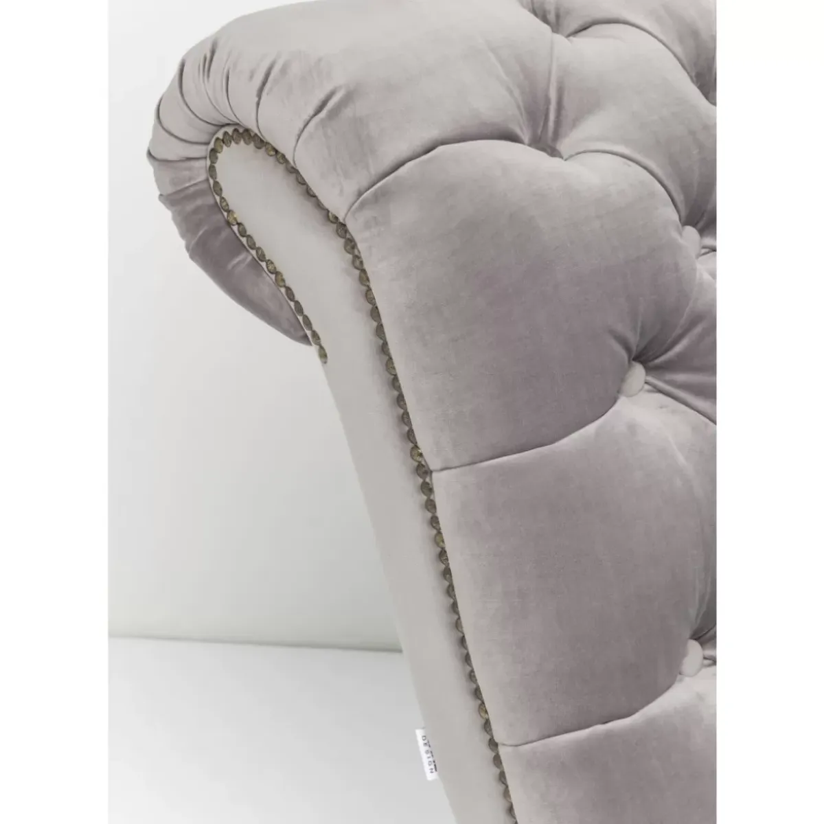 Clearance Liege Desire Velvet Silbergrau Sofas & Couches