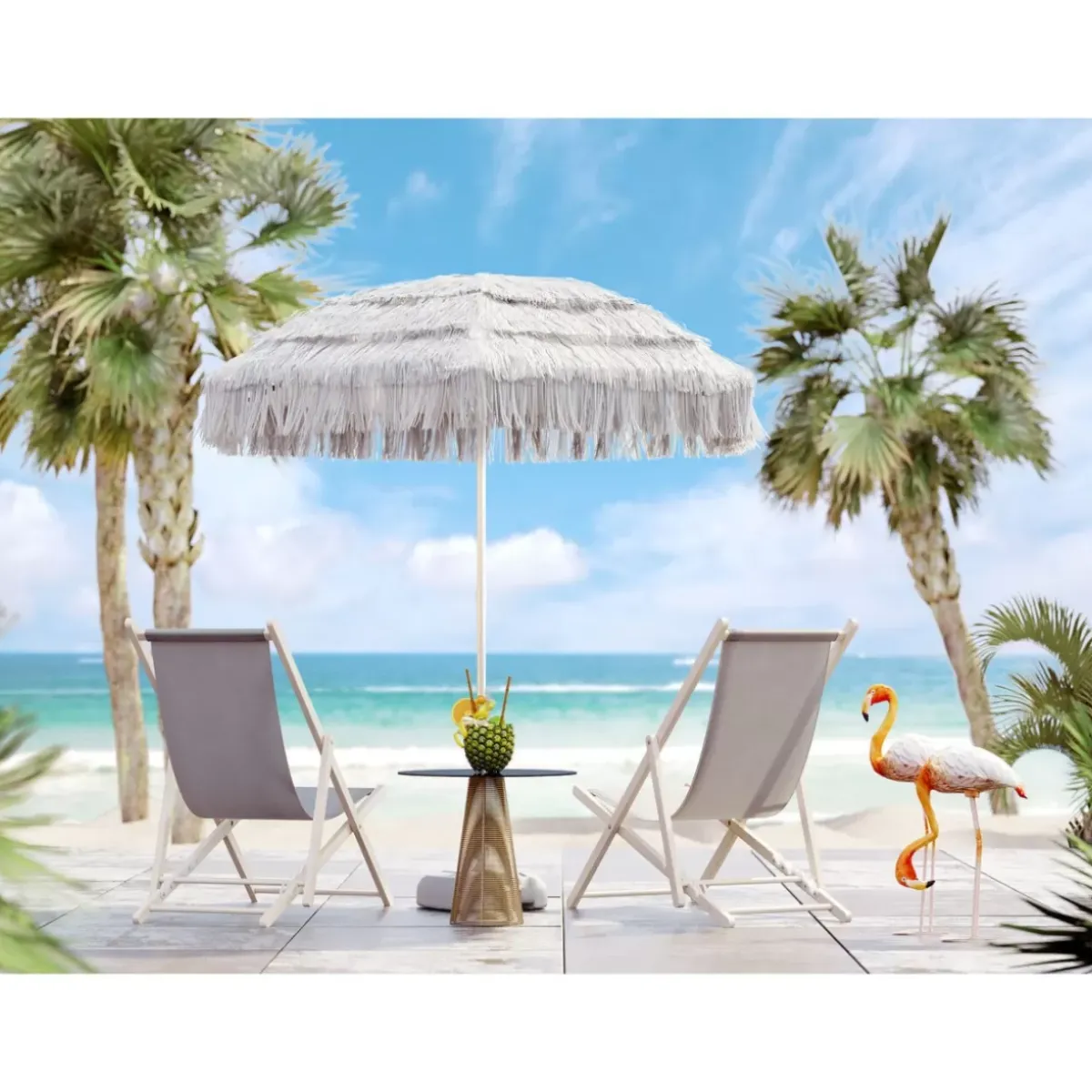 Discount Liegestuhl Easy Summer Outdoormöbel
