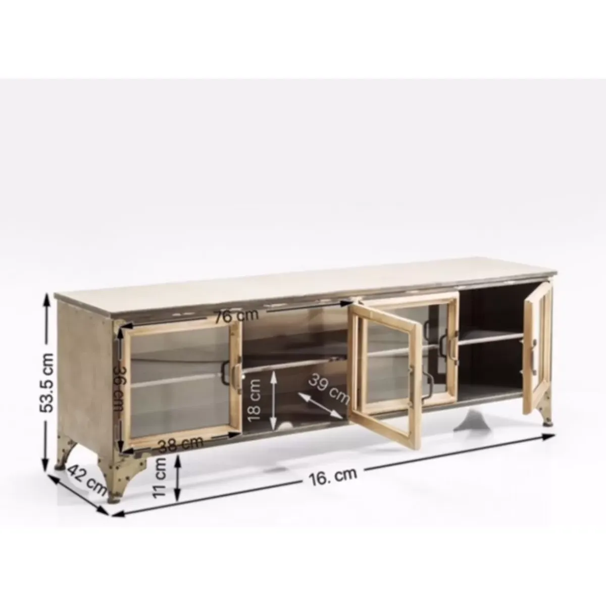 Best Lowboard Kontor Metall Kommoden & Sideboards