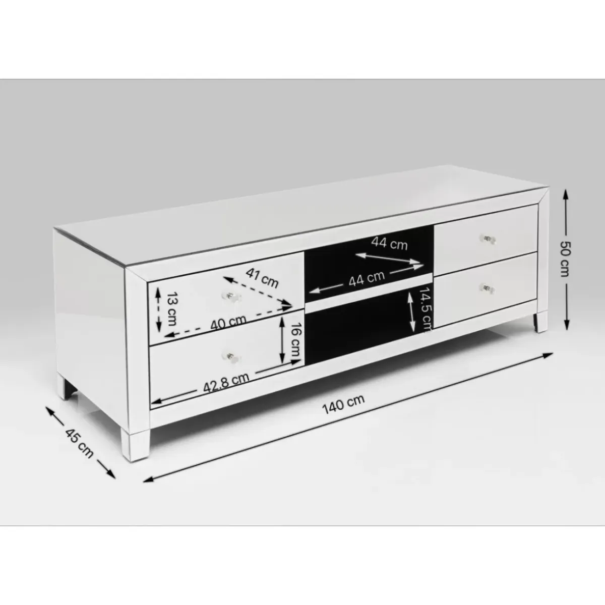 Best Lowboard Luxury 140Cm Kommoden & Sideboards