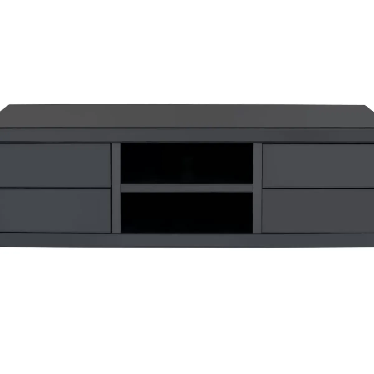Clearance Lowboard Luxury Push Grau 140X50Cm Kommoden & Sideboards