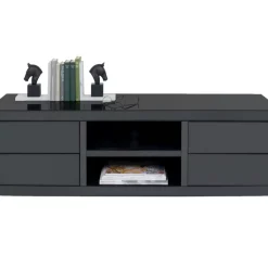Clearance Lowboard Luxury Push Grau 140X50Cm Kommoden & Sideboards