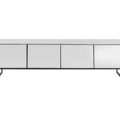 Outlet Lowboard Soran Schwarz 180X40Cm Kommoden & Sideboards