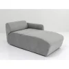 Online Lucca Ottomane Elements Grau Links 90Cm Sofas & Couches