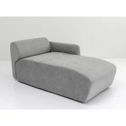 Online Lucca Ottomane Elements Grau Links 90Cm Sofas & Couches