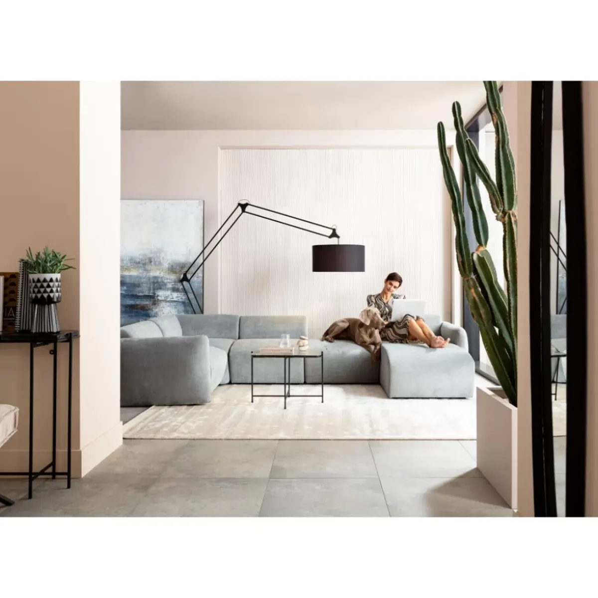New Lucca Schlussecke Elements Links Grau 89Cm Sofas & Couches
