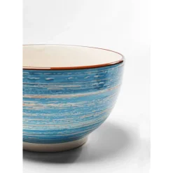 Hot Muslischale Swirl Blau O14Cm Geschirr & Tischaccessoires