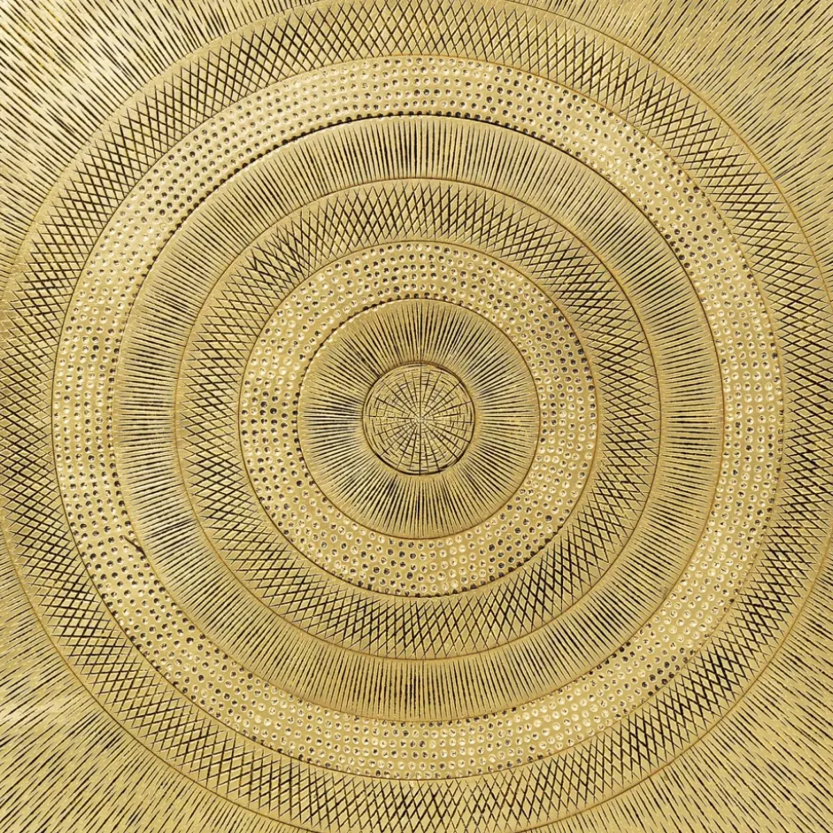 Sale Objektbild Art Circle Gold 120X120Cm Bilder