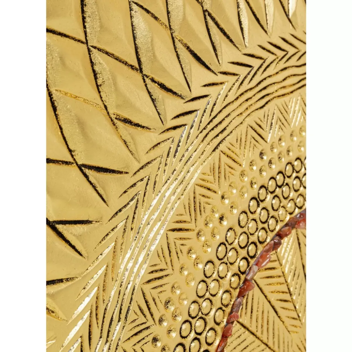 Best Objektbild Art Geometric Circle Gold 120X120Cm Bilder