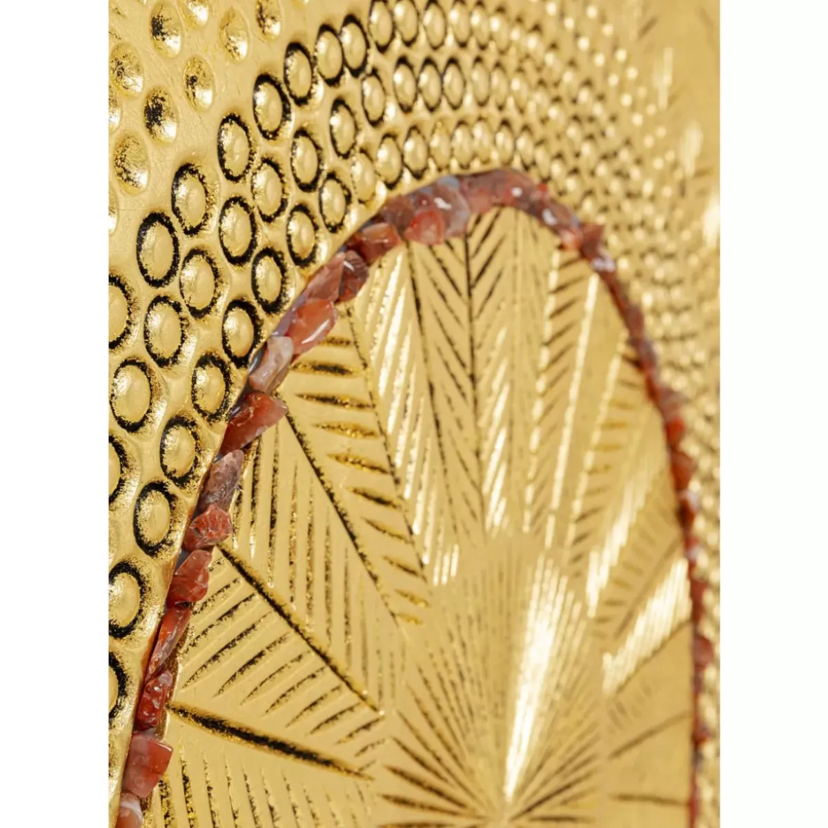 Best Objektbild Art Geometric Circle Gold 120X120Cm Bilder