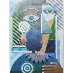 New Objektbild Geometric Woman 100X150Cm Bilder