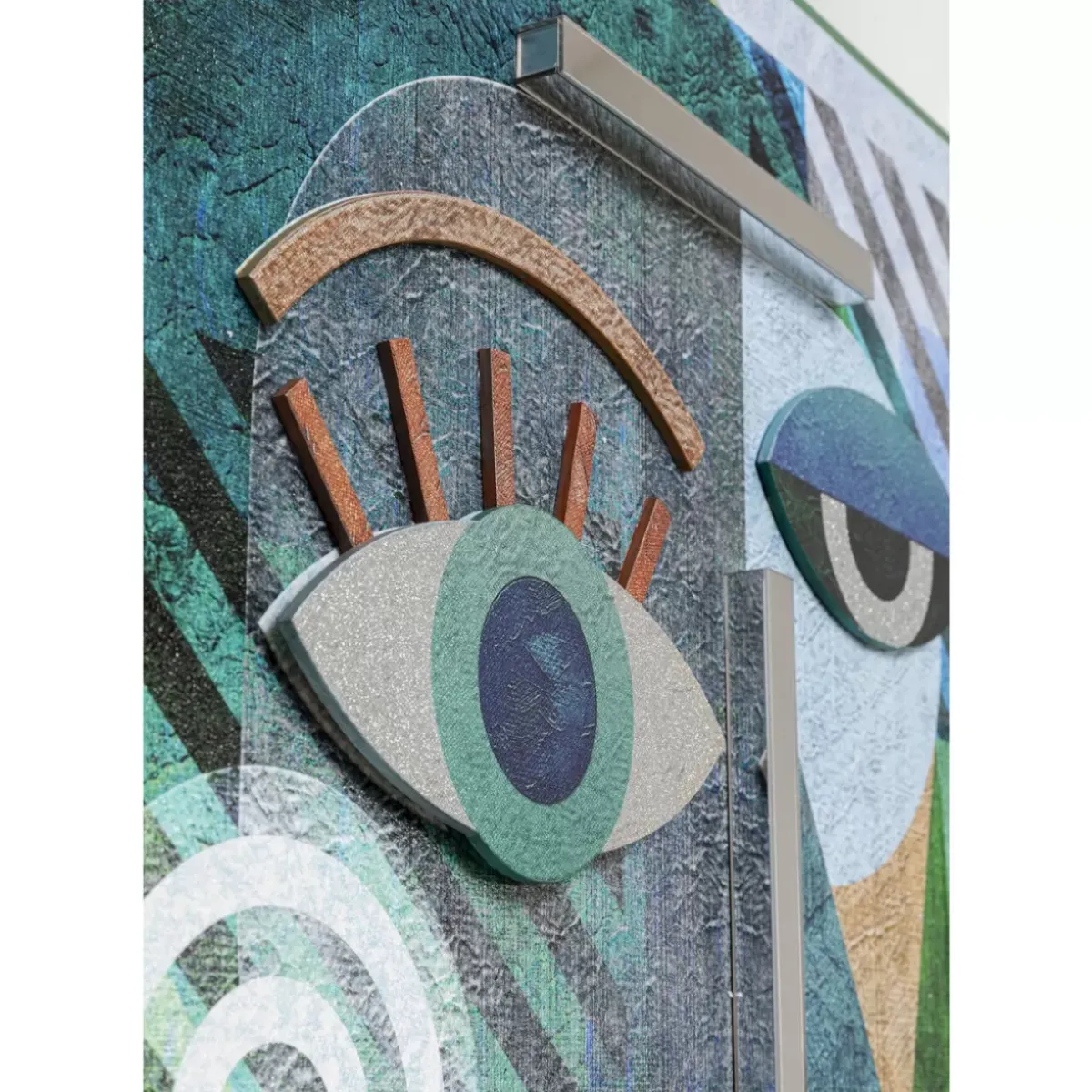 New Objektbild Geometric Woman 100X150Cm Bilder