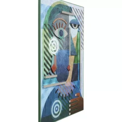 New Objektbild Geometric Woman 100X150Cm Bilder