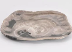 New Platte Kristalmeer Versteinertes Holz Geschirr & Tischaccessoires