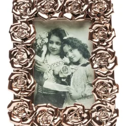 Discount Rahmen Rosenbluten Rosegold 10X15Cm Deko & Geschenkartikel