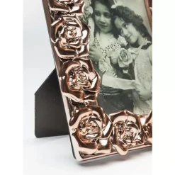 Discount Rahmen Rosenbluten Rosegold 10X15Cm Deko & Geschenkartikel