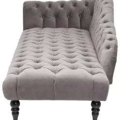 Sale Recamiere Desire Velvet Silbergrau Sofas & Couches