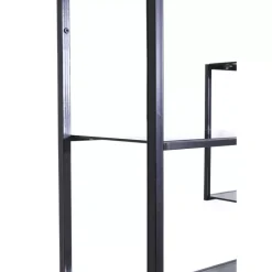Regal Loft Schwarz 195X115 Regale