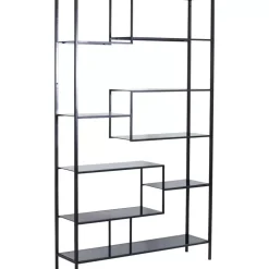 Regal Loft Schwarz 195X115 Regale
