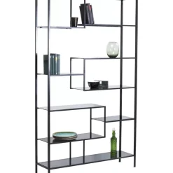 Regal Loft Schwarz 195X115 Regale
