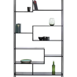 Regal Loft Schwarz 195X115 Regale