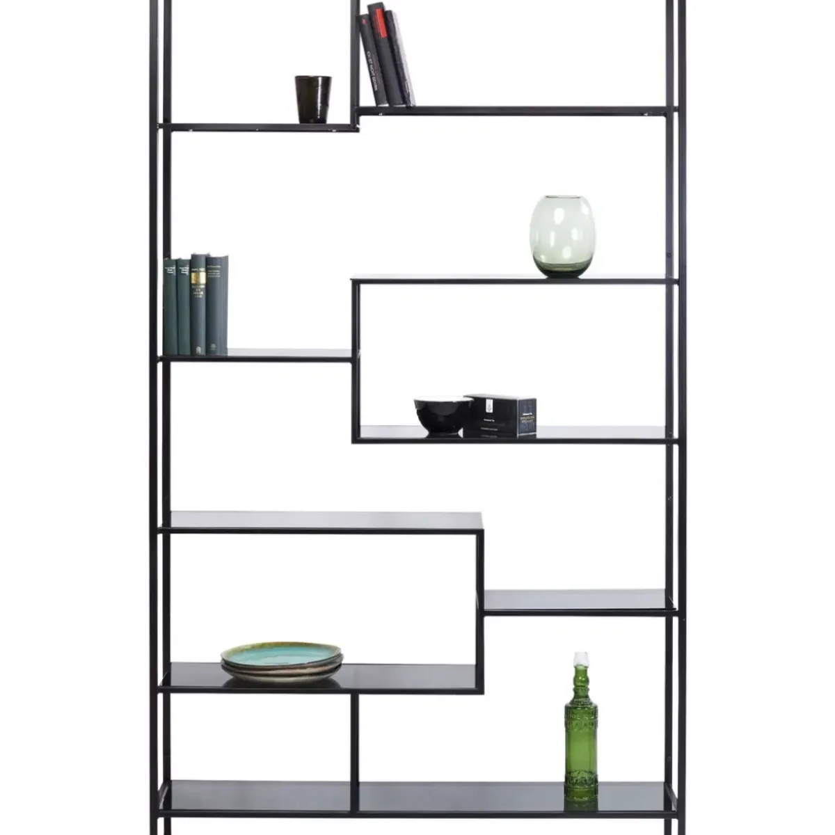Regal Loft Schwarz 195X115 Regale
