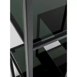 Regal Loft Schwarz 195X60 Regale