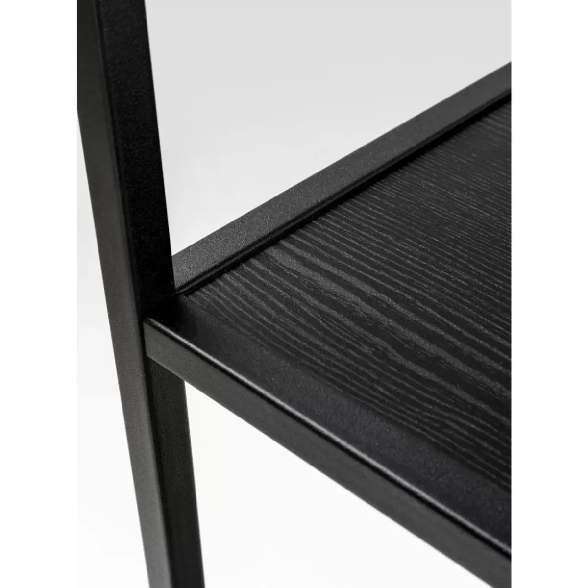 Regal Loftie Schwarz 77X185Cm Regale