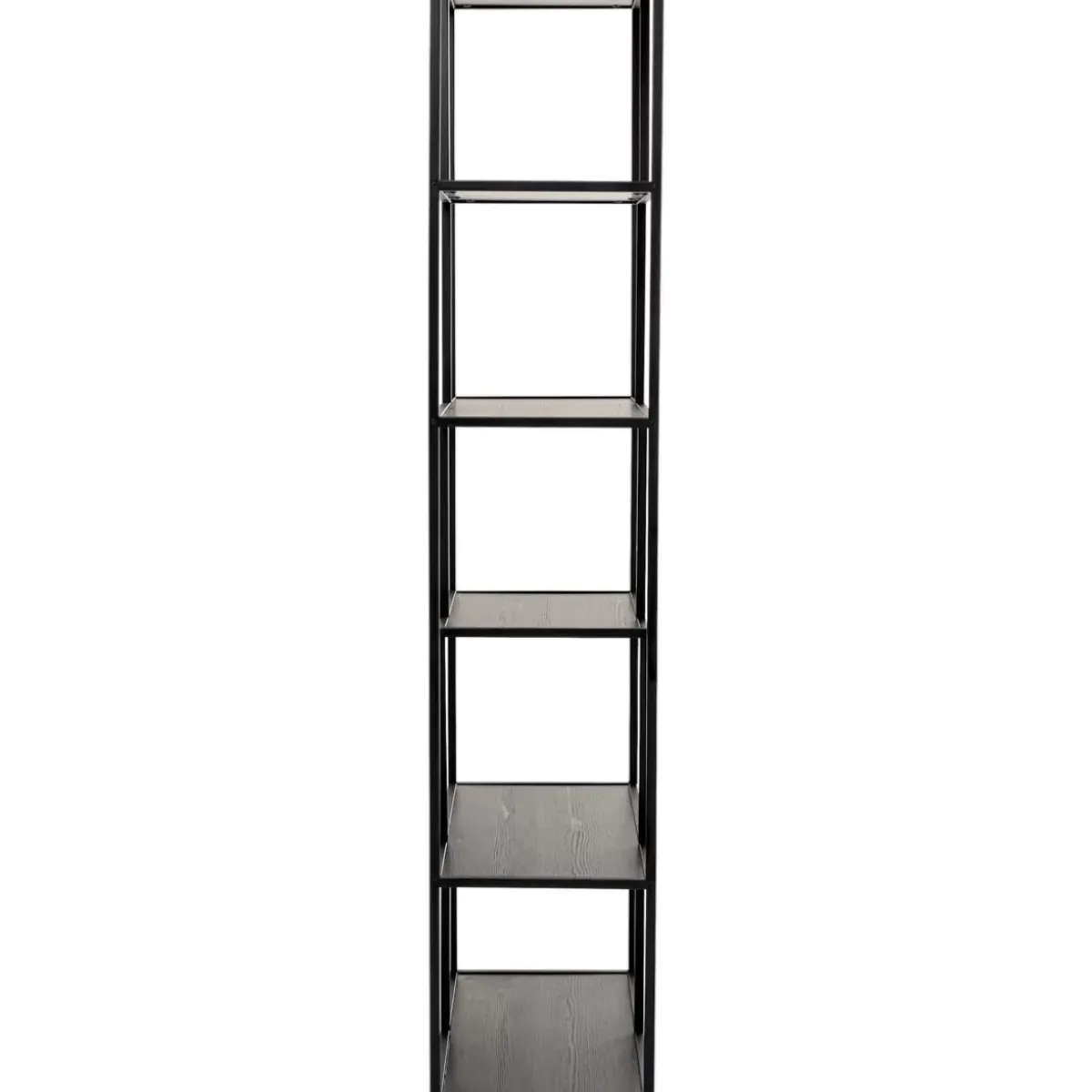 Regal Loftie Schwarz 77X185Cm Regale