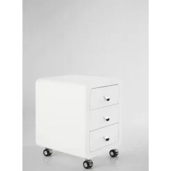 Discount Rollcontainer White Club 3-Schub Kommoden & Sideboards