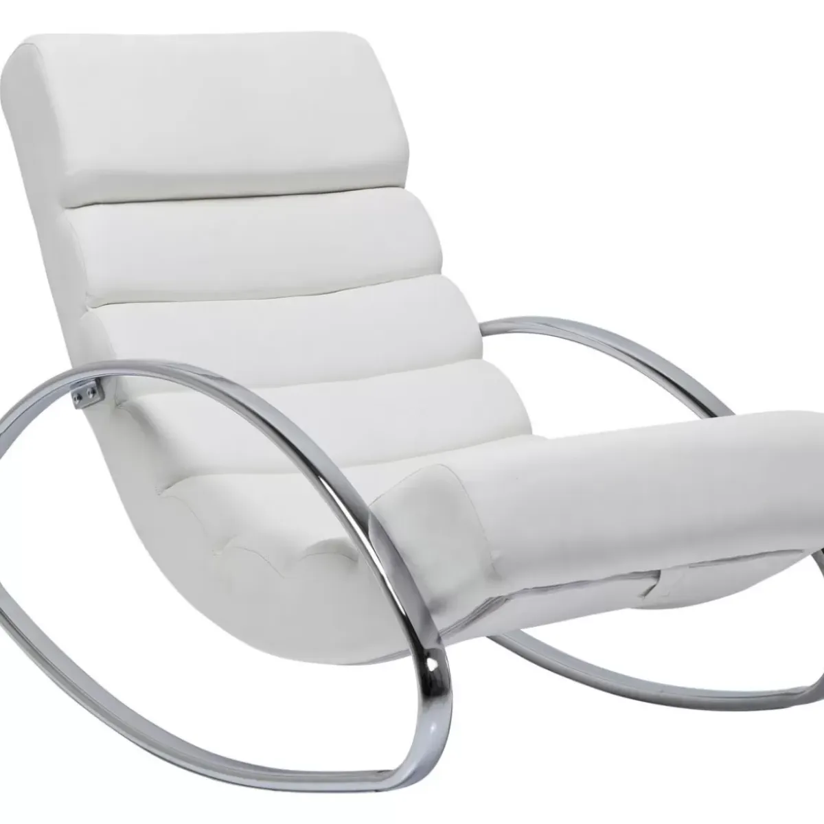 Schaukelsessel Manhattan White Sessel