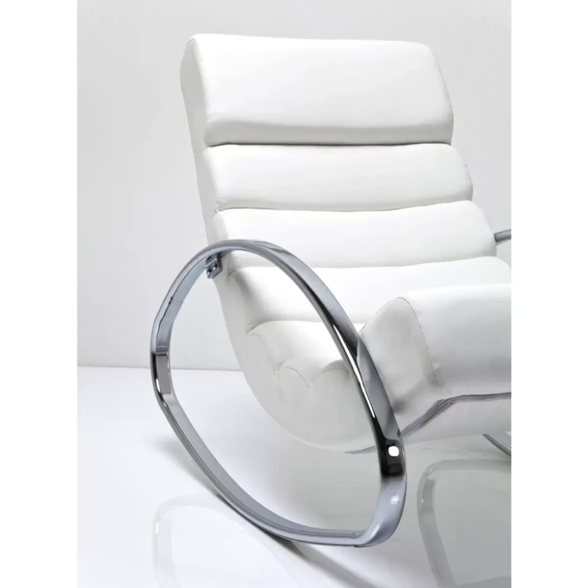 Schaukelsessel Manhattan White Sessel