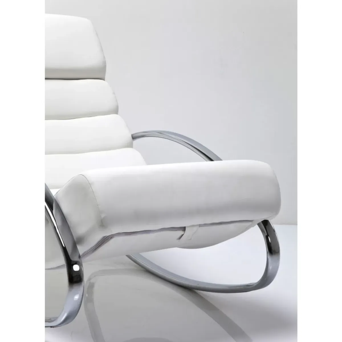 Schaukelsessel Manhattan White Sessel